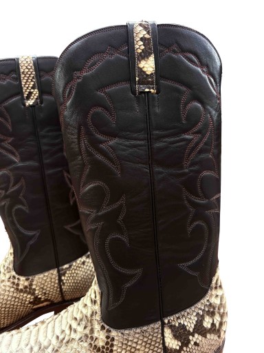 Snake Skin Boots